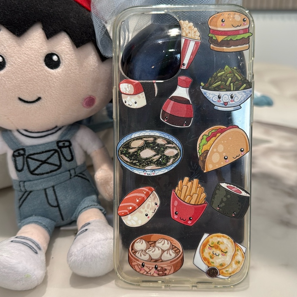 Apple iPhone 12 Pro Max protective case! Food/sushi/taco/hamburger